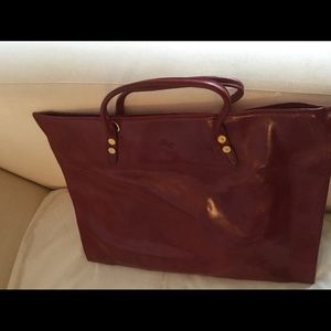 Monsac leather tote bag